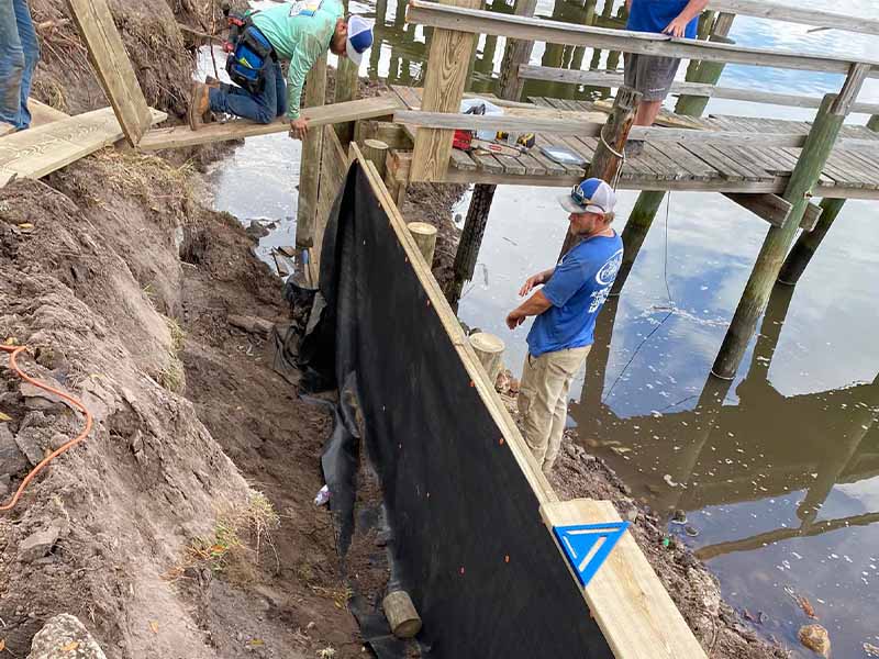 Seawall Repair in Citrus Park, FL