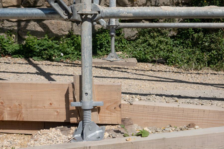 Steel Push Pier Installation in Citrus Park, FL